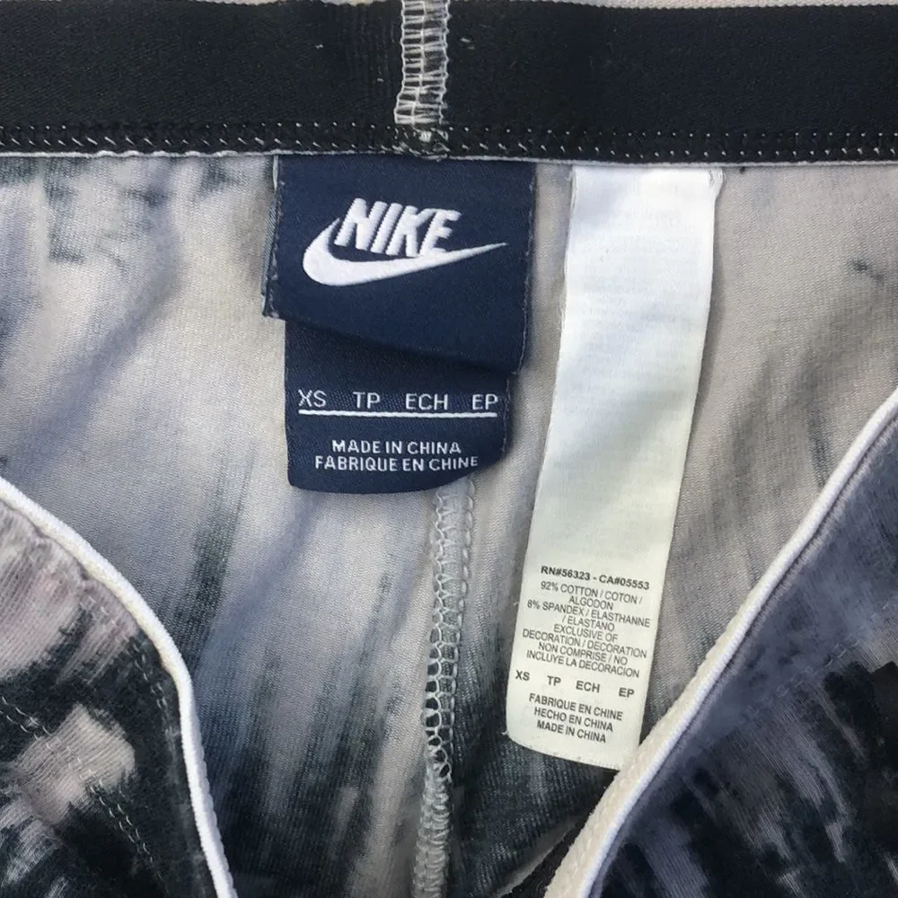 Nike Black Grey High Waisted Workout Leggings - Picture 7 of 7